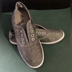 NWOT A.CO Grey/Silver Shoe